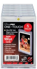 Ultra Pro 180PT UV One Touch Magnetic Holder - 5ct Retail Pack
